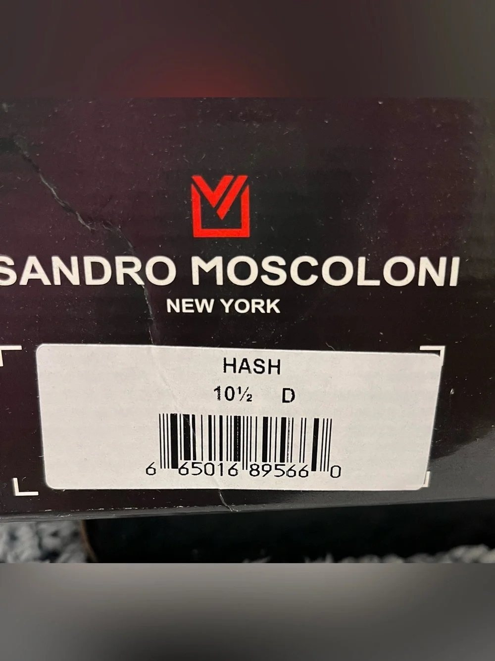 NWT Sandro Moscoloni Two-Tone Brown and Gray Leather Boat Shoes